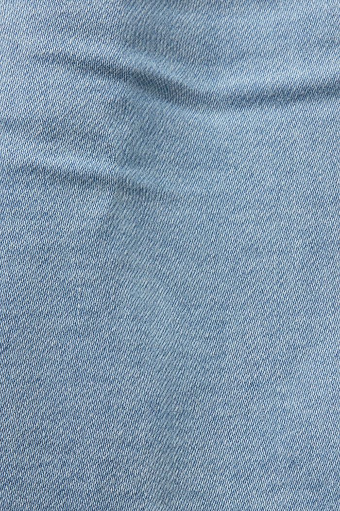 Mini-jupe en jean de style jogging, BLUE LIGHT WASHED, detail image number 6