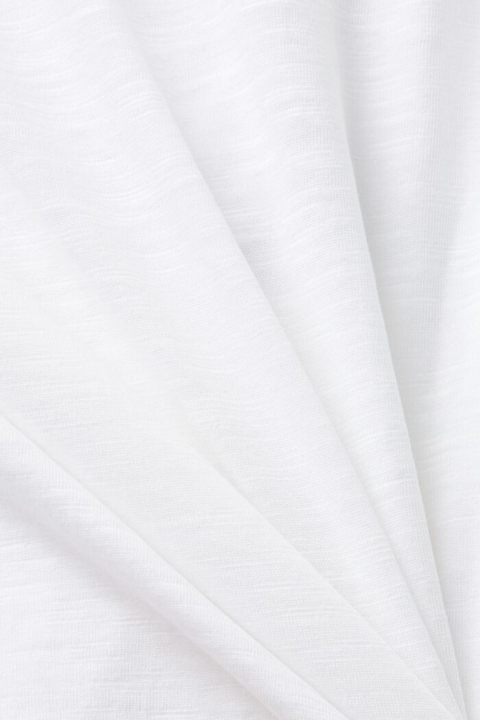 T-shirt à imprimé, 100 % coton, WHITE, detail image number 5