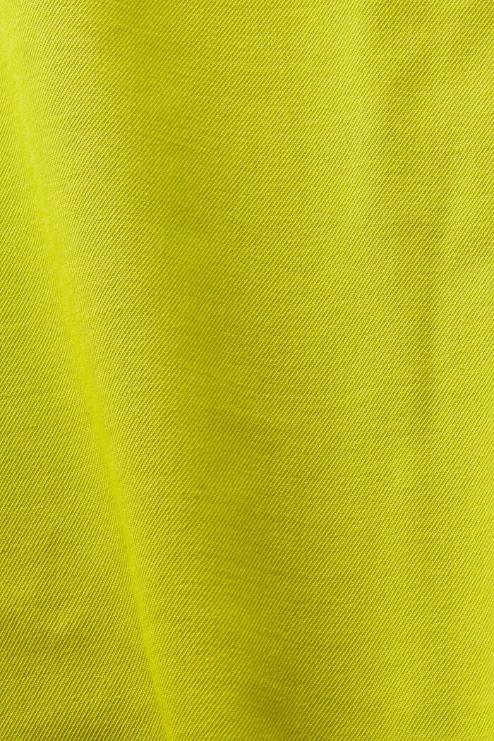 Robe-chemise oversize de longueur midi, LEAF GREEN, detail image number 4