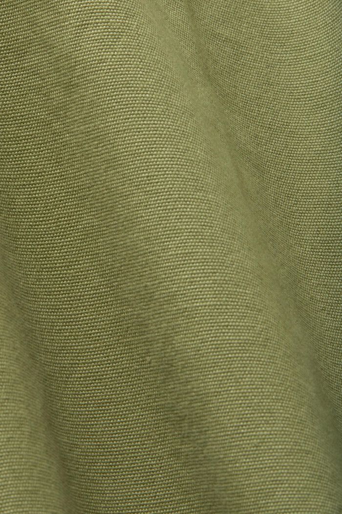 Parka de mi-saison, 100 % coton, OLIVE, detail image number 4