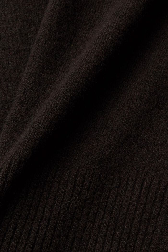 Pull sans manches en laine mélangée, BLACK, detail image number 1