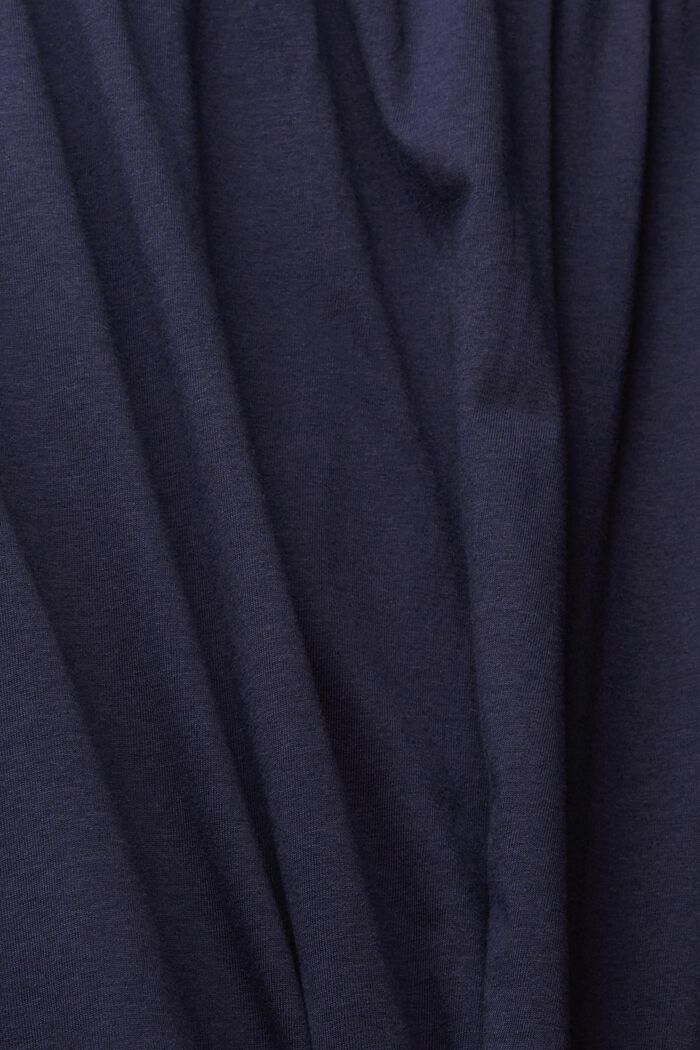 À teneur en TENCEL™ : robe en jersey à cordon de serrage, NAVY, detail image number 4