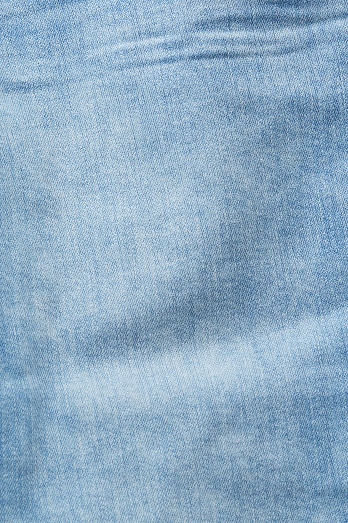 Capri-Jeans aus Organic Cotton, BLUE LIGHT WASHED, detail image number 5