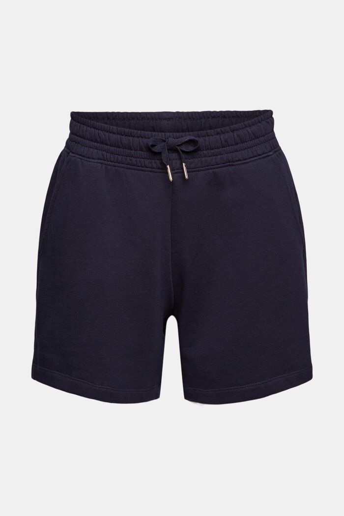 Sweat-Shorts aus Baumwolle, NAVY, detail image number 2