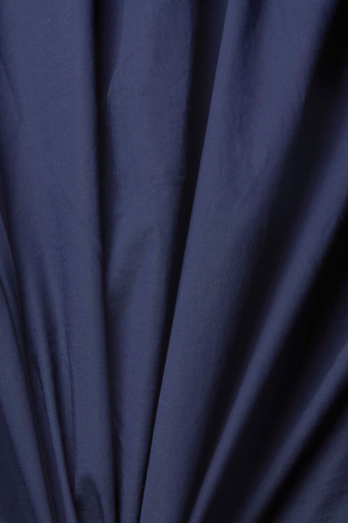 Oversize Bluse mit offenem V-Ausschnitt, NAVY, detail image number 4