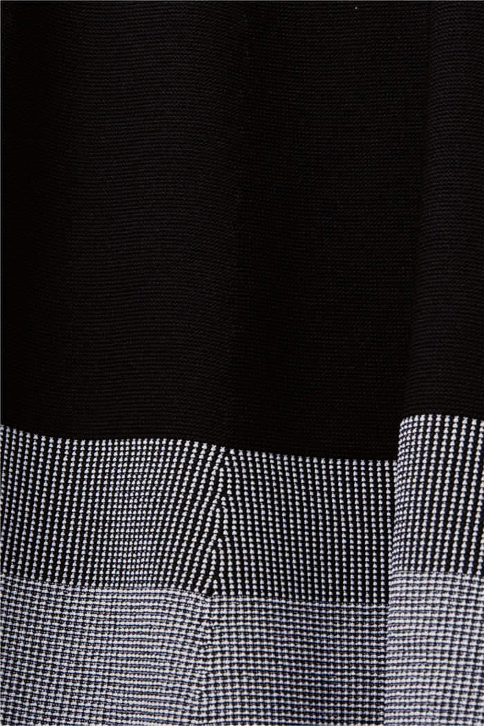 Minikleid aus Strick, BLACK, detail image number 6