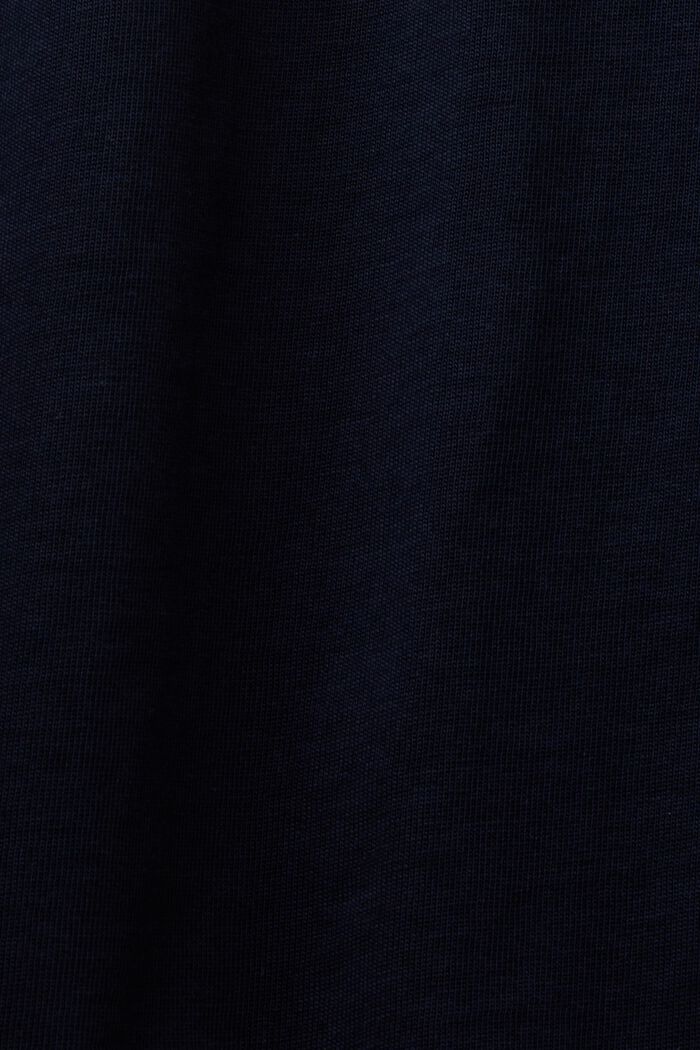 T-shirt orné d’un minuscule imprimé, 100 % coton, NAVY, detail image number 5