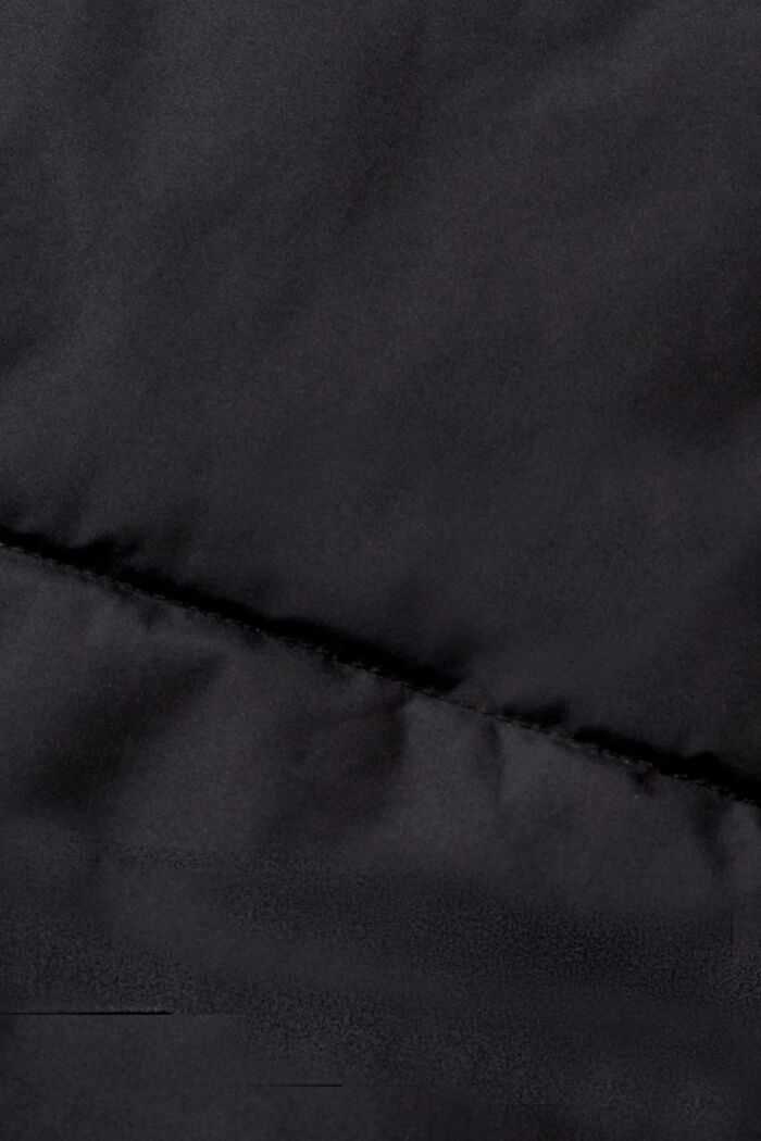 Steppmantel mit Reißverschlusstaschen, BLACK, detail image number 4
