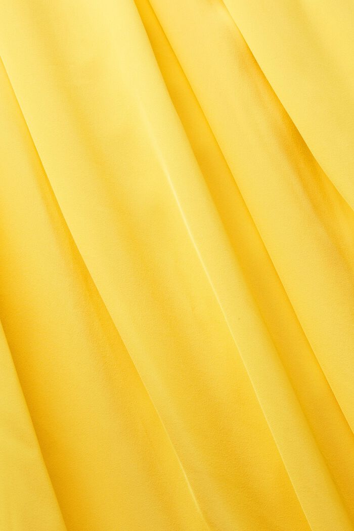 Midikleid mit Cut-out, SUNFLOWER YELLOW, detail image number 5