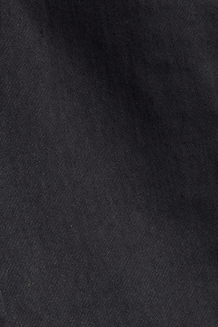 Pantalon stretch enduit à double bouton, BLACK, detail image number 4