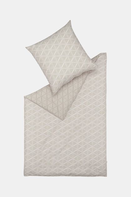 Parure de lit en tissu renforcé à motif à losanges