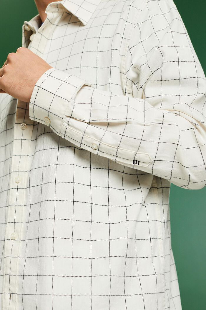 Chemise à carreaux en flanelle de coupe Regular Fit, ICE, detail image number 3