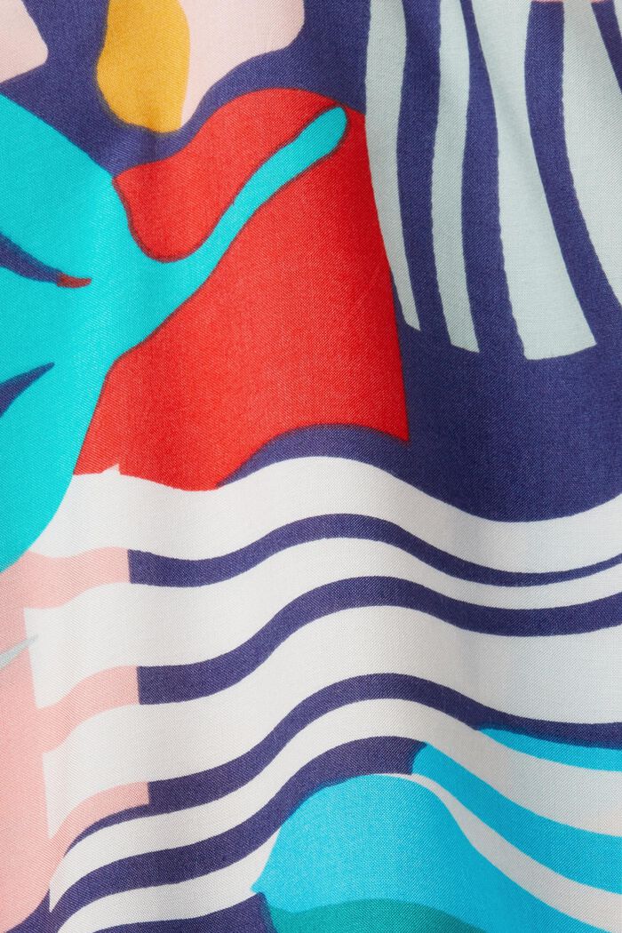 Strandkleid mit mehrfarbigem Print, INK, detail image number 4