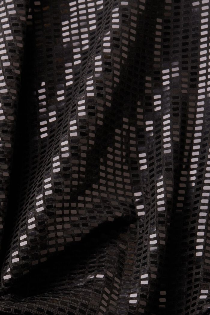 Mini-robe à application all-over, BLACK, detail image number 5