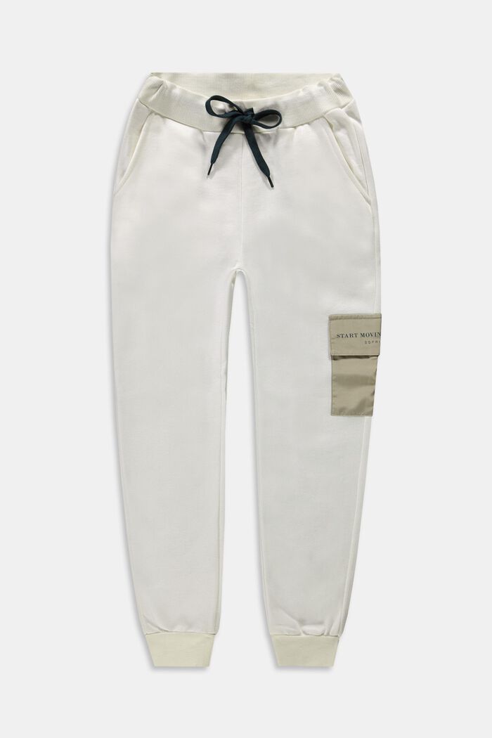 Pantalon de jogging avec poche à rabat sur le côté, DUSTY NUDE, detail image number 0