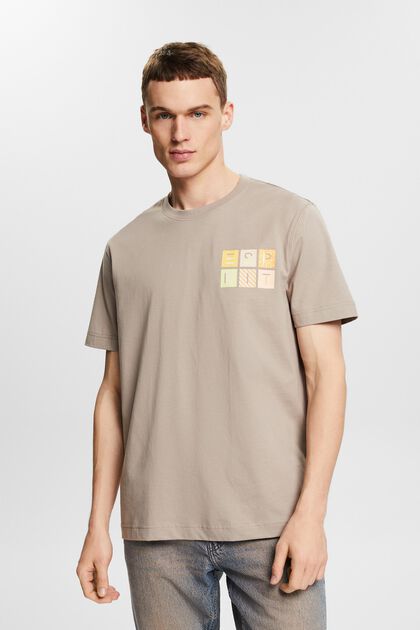 T-shirt en jersey de coton animé d’un logo