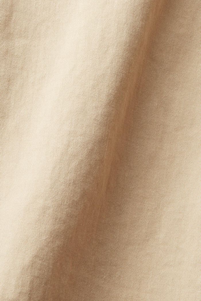 Chino stretch en coton, SAND, detail image number 4