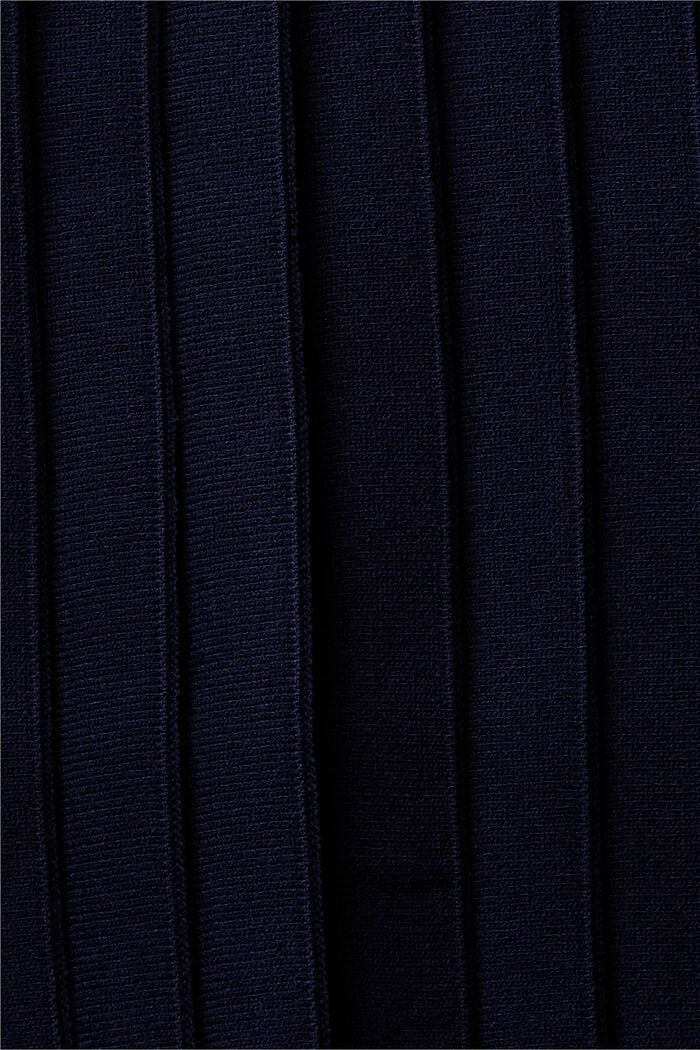 Mini-jupe en maille plissée, NAVY, detail image number 5
