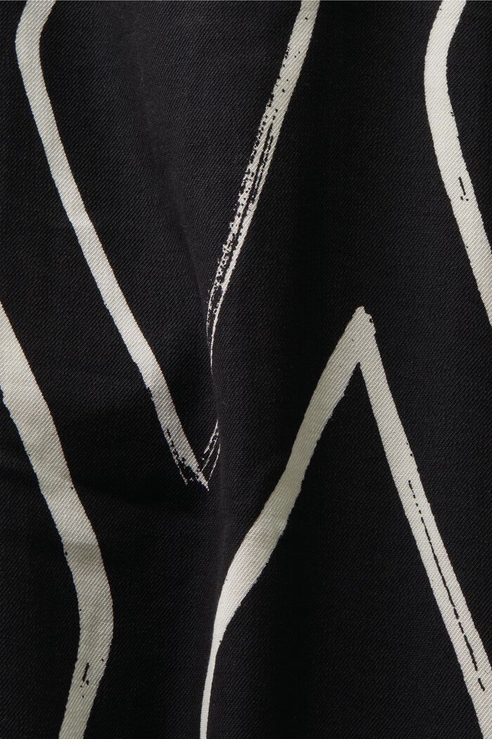 Robe-chemise imprimée, BLACK, detail image number 5
