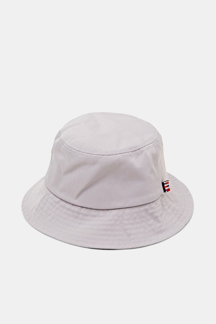 Bucket Hat aus Twill, LIGHT GREY, detail image number 0