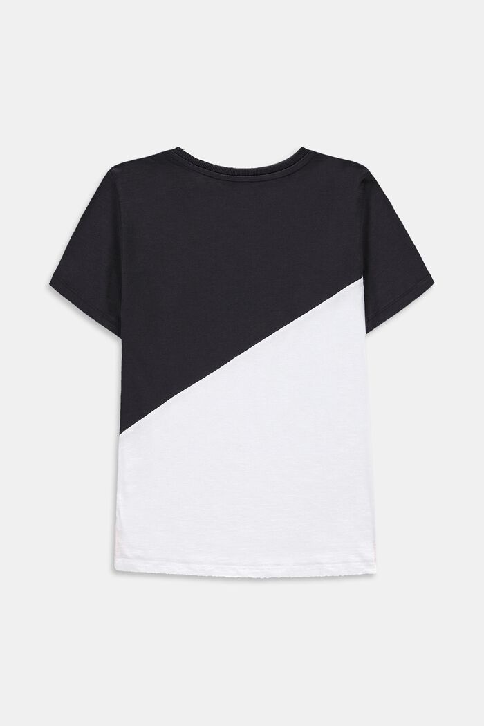 Oversized T-Shirt mit Color Block