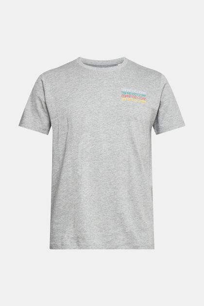 T-shirt en jersey à imprimé logo coloré