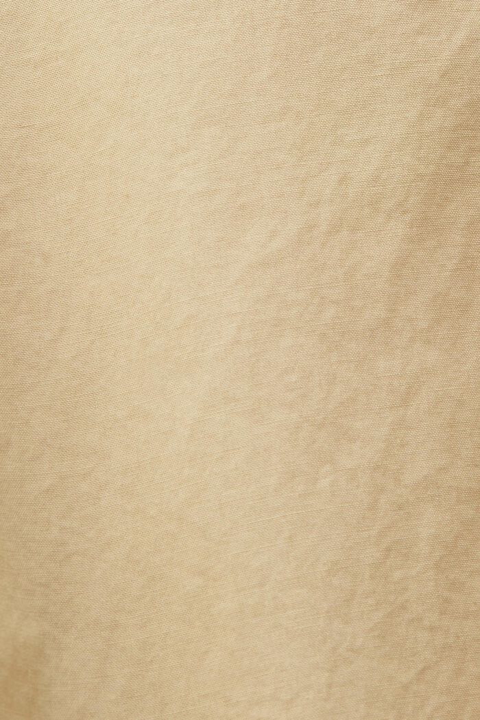 Minirock aus Webstoff, 100 % Baumwolle, SAND, detail image number 6