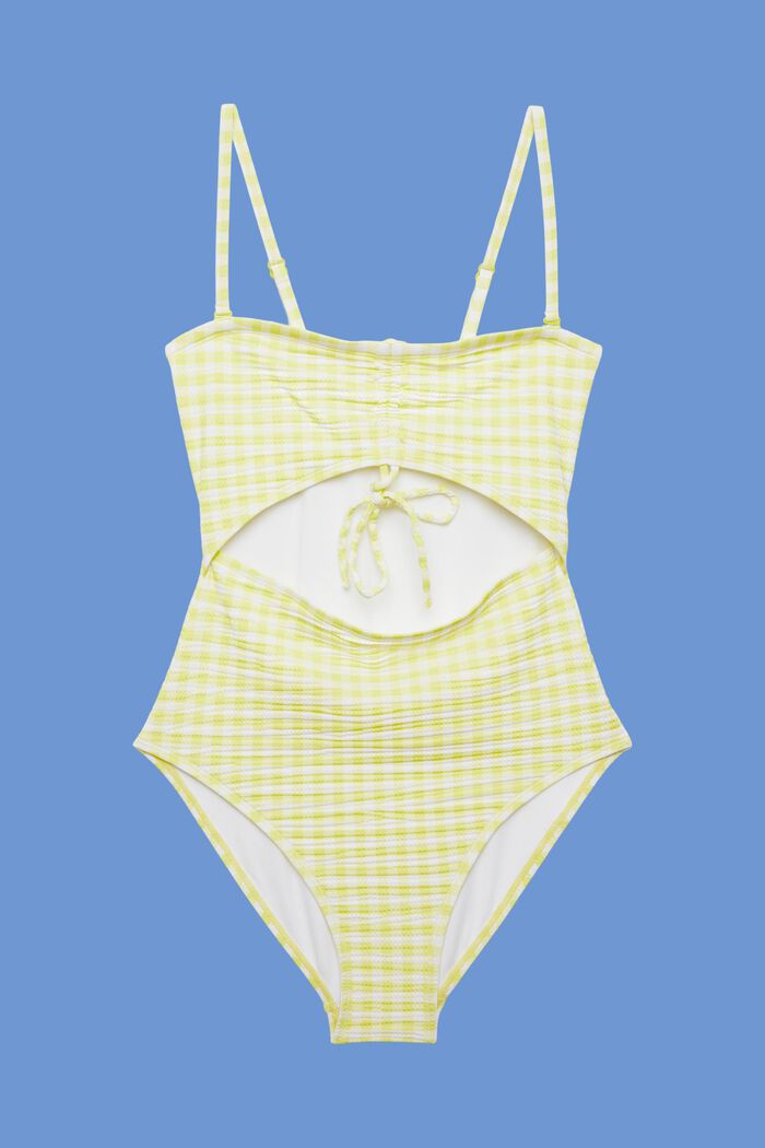 Swimsuits, LIME YELLOW, detail image number 4