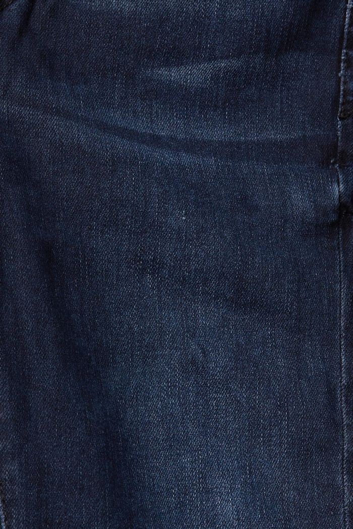 Jean Skinny stretch taille haute, BLUE BLACK, detail image number 6