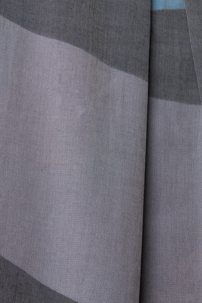 Bluse mit Muster, LENZING™ ECOVERO™, GREY, detail image number 5
