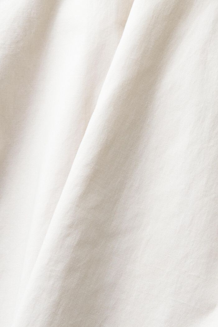 Langärmlige Popeline-Bluse, LIGHT BEIGE, detail image number 5