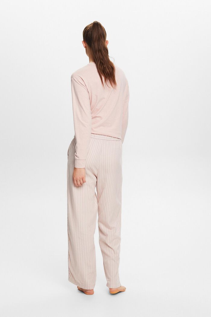 Pantalon de pyjama en flanelle, LIGHT PINK, detail image number 3