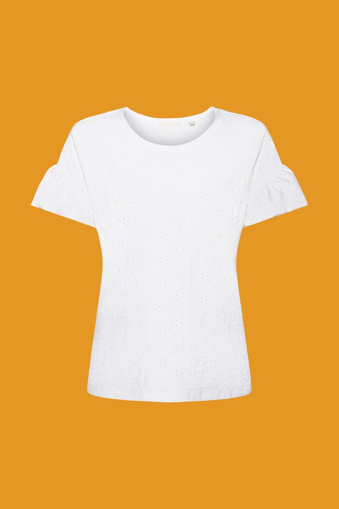 T-shirt animé d’un motif texturé, WHITE, detail image number 5