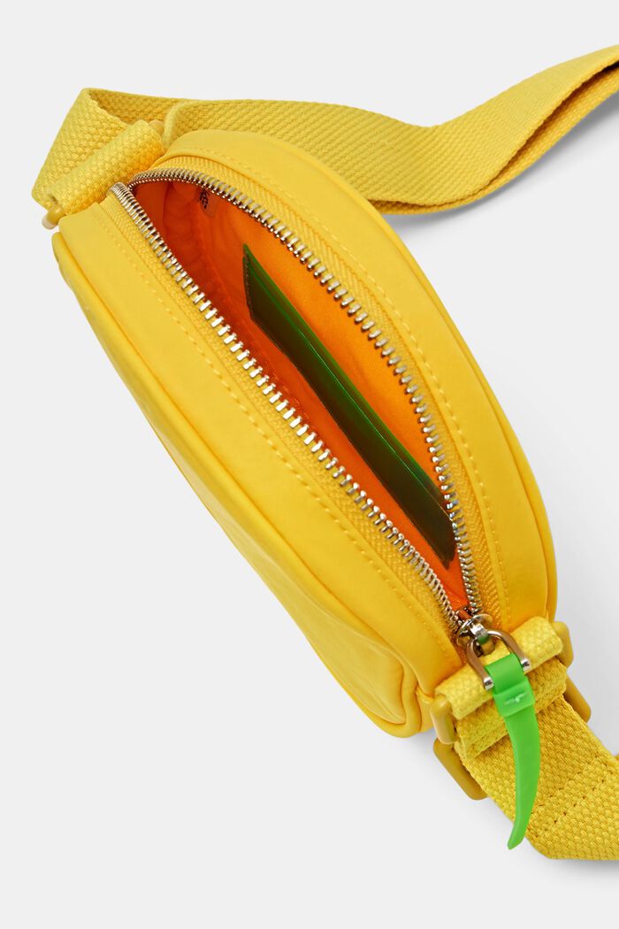 Petit sac porté épaule arrondi, SUNFLOWER YELLOW, detail image number 4
