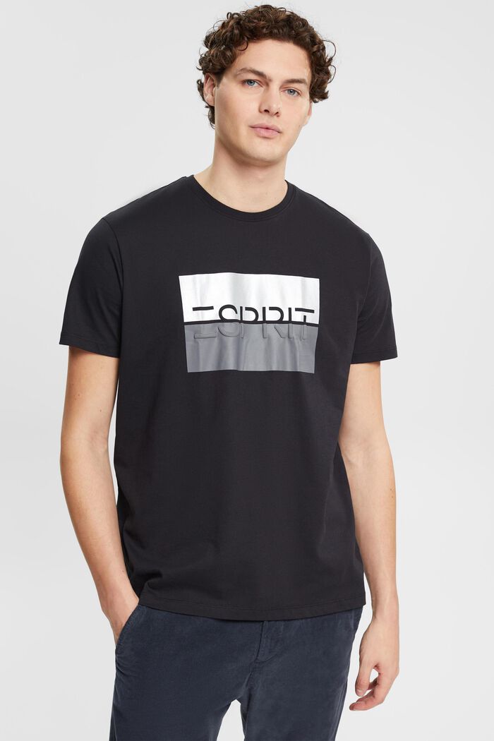 T-Shirts Regular Fit, BLACK, detail image number 0