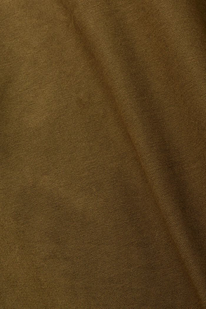 Jacke aus Baumwollcanvas, KHAKI GREEN, detail image number 4