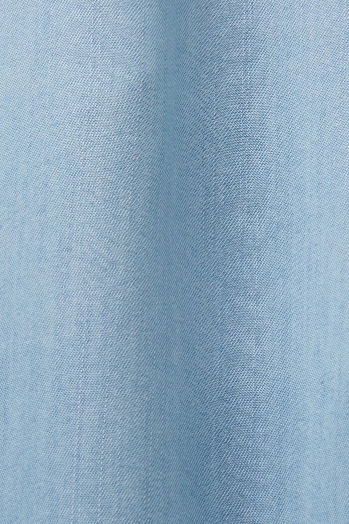 Pantalon de jogging aspect jean, TENCEL™, BLUE BLEACHED, detail image number 6