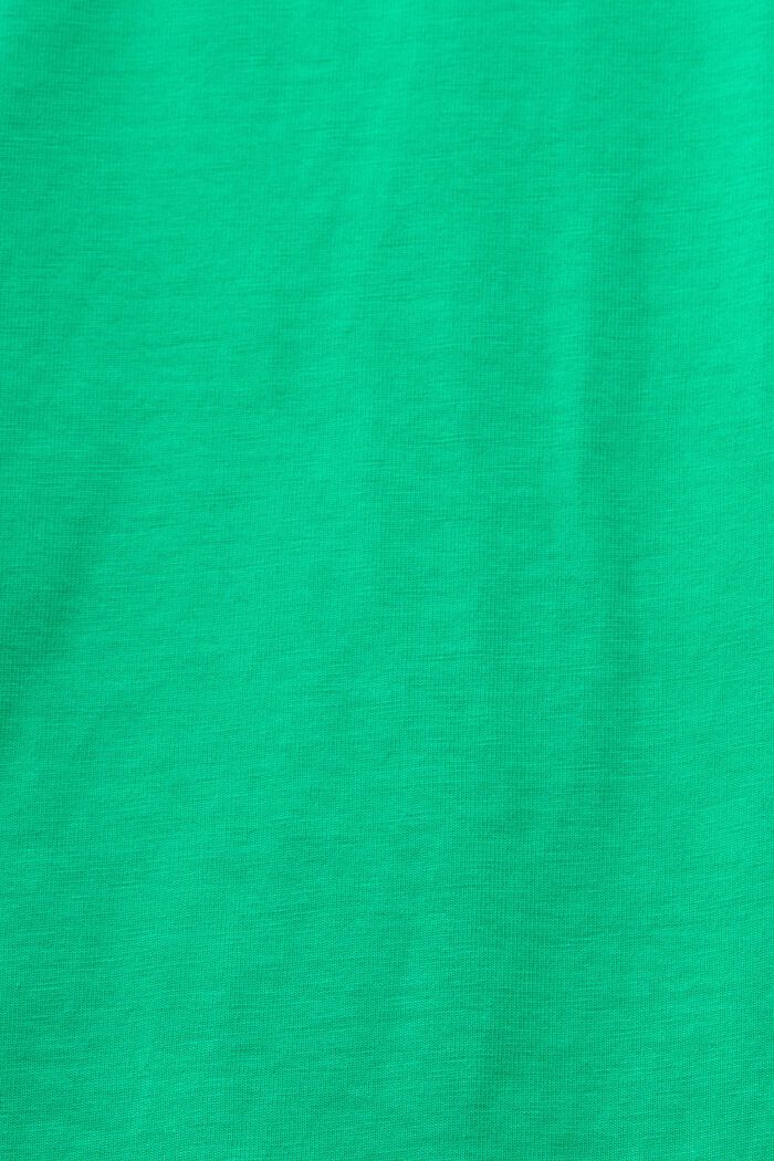 T-Shirt aus Bio-Baumwoll-Jersey, GREEN, detail image number 5