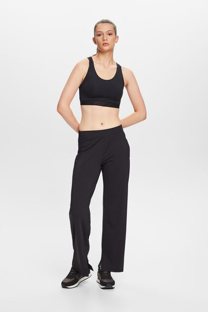 Survêtement d'entraînement pour femme 2 pièces ensemble leggings taille  haute et haut court à manches longues Yoga Activewear avec fermeture à  glissière avant 