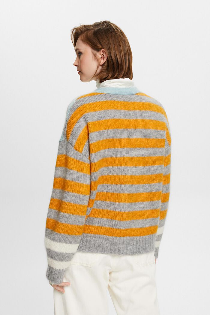 Sweaters cardigan, MEDIUM GREY, detail image number 3