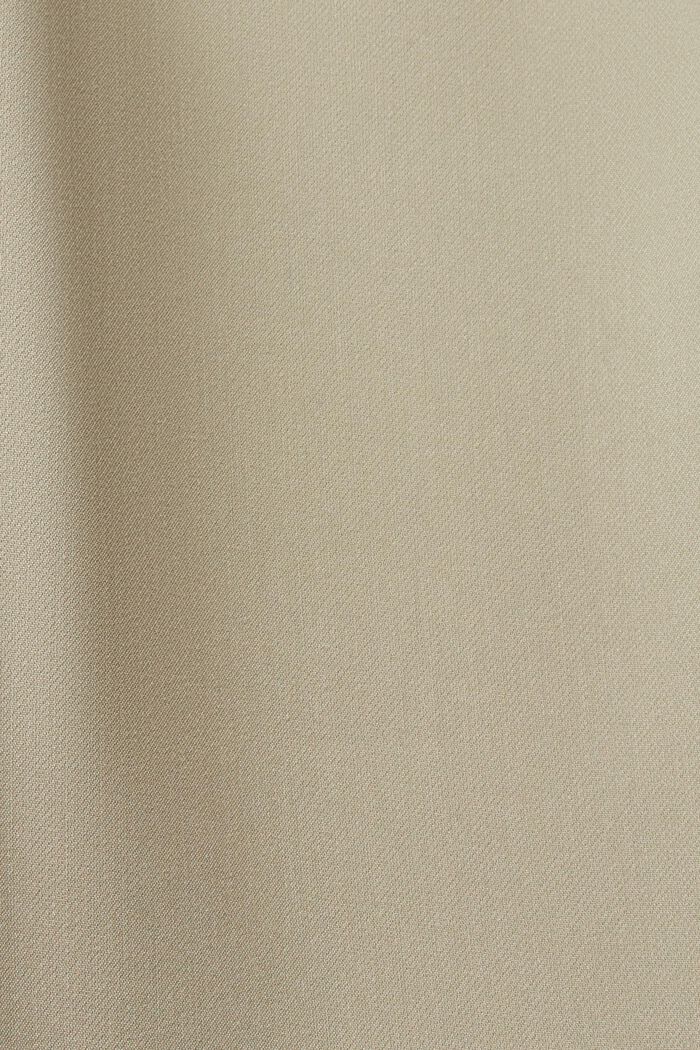 Jupe-culotte taille haute à pinces, PALE KHAKI, detail image number 1