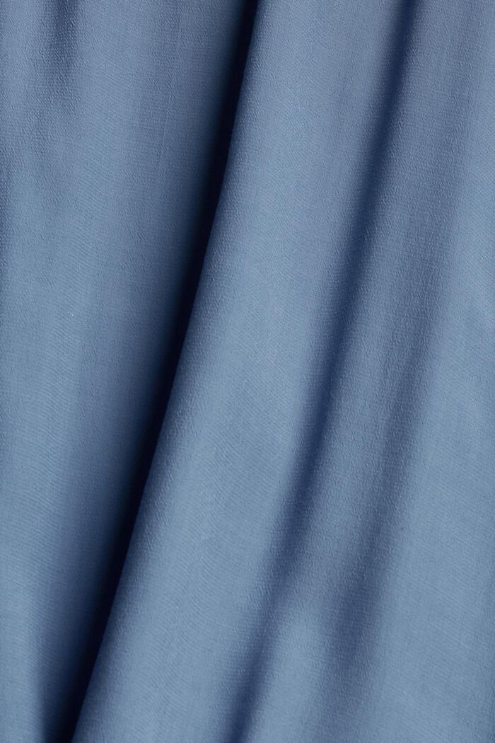 Jupe de longueur midi en fibres LENZING™ ECOVERO™, GREY BLUE, detail image number 1