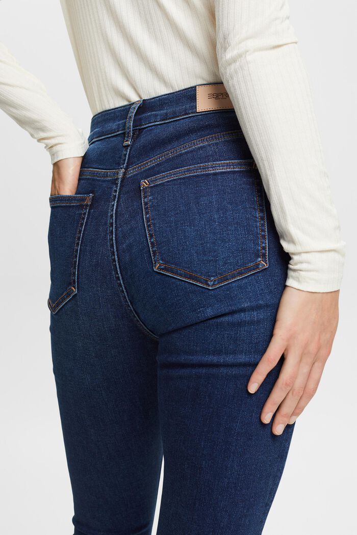 Jean coupe Skinny Fit taille haute, BLUE LIGHT WASHED, detail image number 2