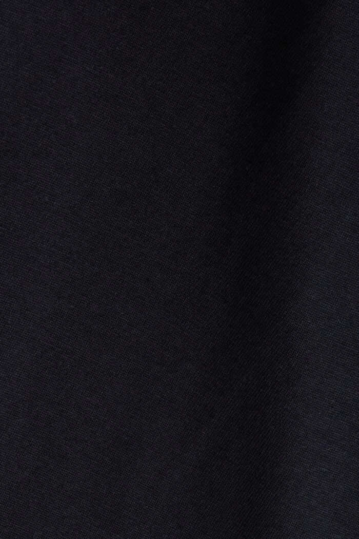 T-shirt imprimé en coton Pima, BLACK, detail image number 5