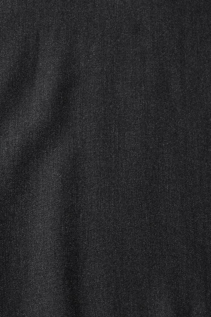 Bluse mit Ausschnitt in Wickel-Optik, BLACK, detail image number 5