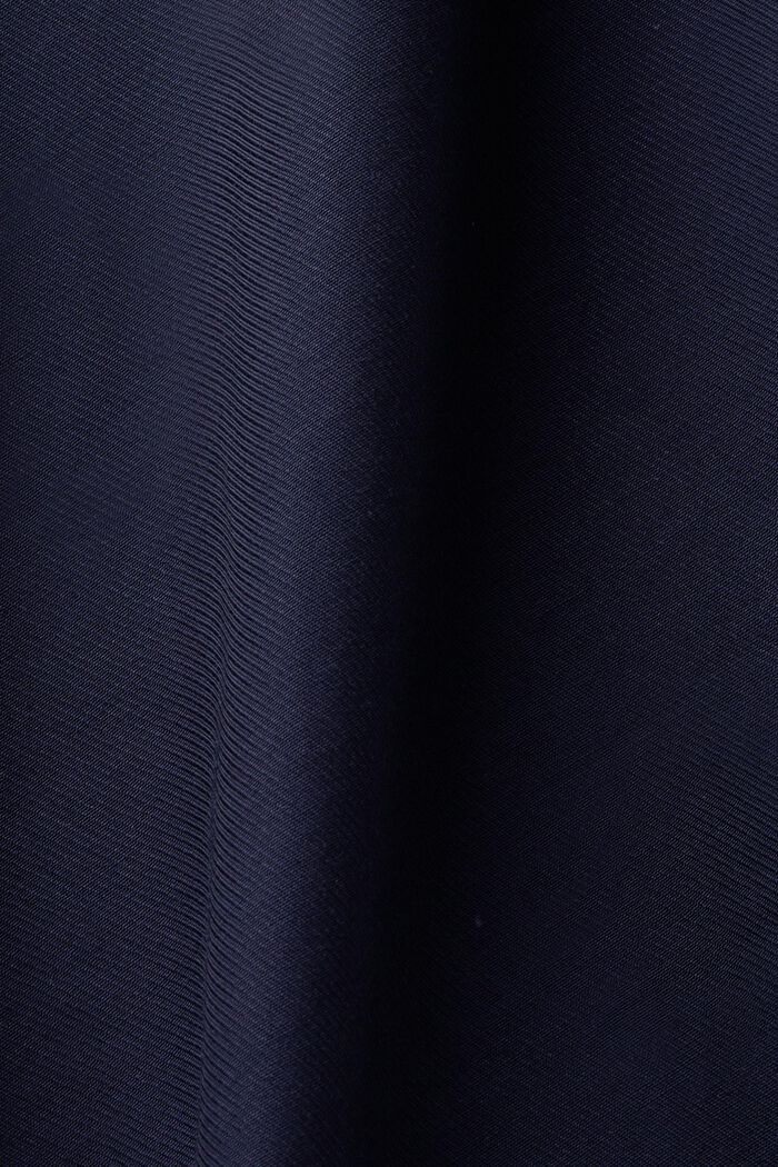 Robe-chemise longueur midi, LENZING™ ECOVERO™, NAVY, detail image number 5