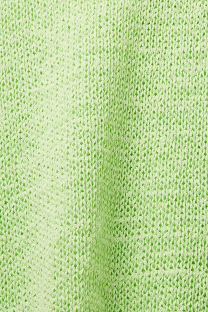 Lockerer Strickpullover, CITRUS GREEN, detail image number 6