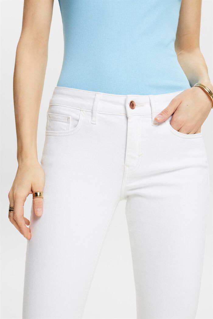 Capri-Jeans in Zwischenlänge, WHITE, detail image number 2