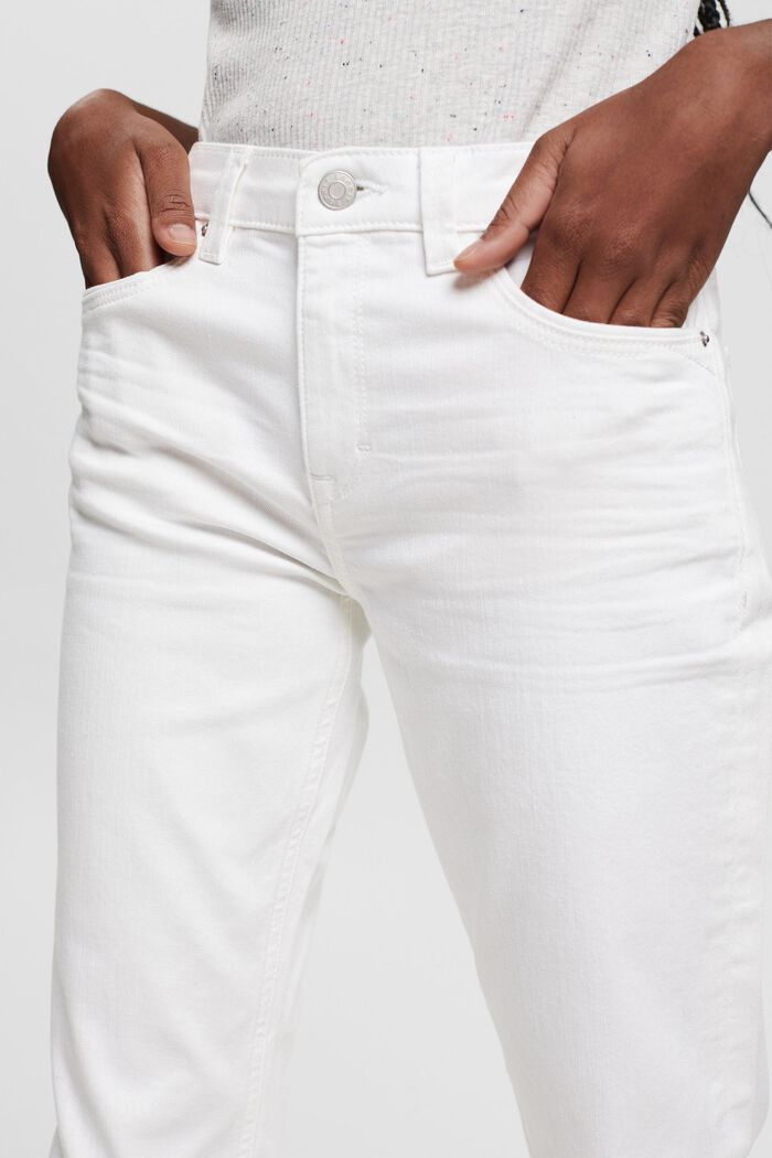 Stretch-Jeans mit Organic Cotton, WHITE, detail image number 2