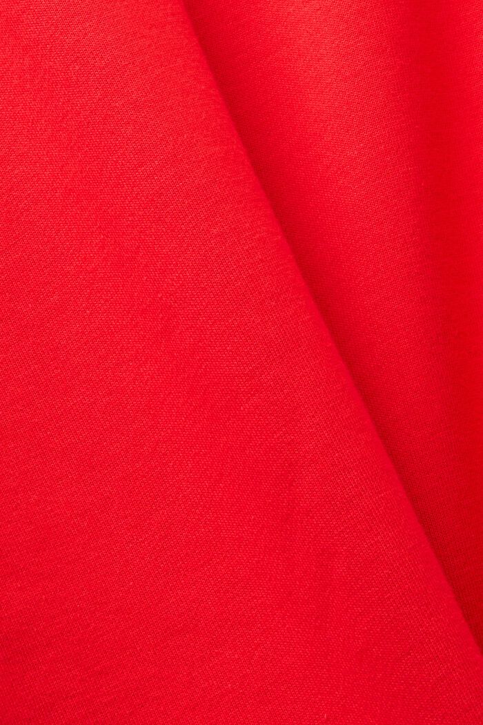 Sweat-shirt orné d’un petit dauphin imprimé, ORANGE RED, detail image number 5